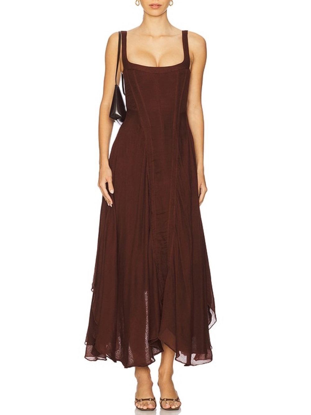 Honey Moon Dress in Chocolate ***see description***